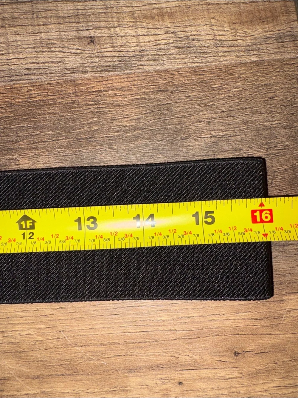 Vintage Black Wide Elastic Belt with Snaps & Metal Detail Large/34 Inch Waist